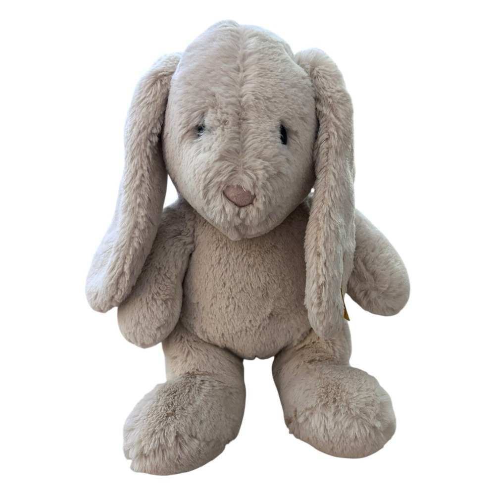Steiff "Hoppie" Soft Cuddly Bunny Rabbit Plush Gray German Toy  080470  10"